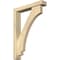 Ekena Millwork Imperial Block Rough Sawn Bracket w/ Offset Brace, Douglas Fir, 4"W x 20"D x 28"H BKT0402X20X28IMP05RDF - alternate 1
